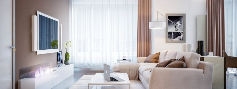 Белая мебель для гостиной: дизайн, стилистика, лучшие идеи в интерьере