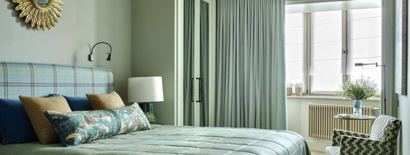 Интерьер зеленой спальни: какой оттенок выбрать и с чем лучше сочетать