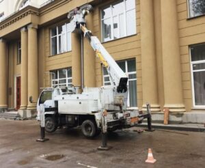 Случаи применения автовышки в работе
